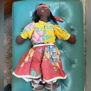 Vintage Tarahumara Native American Handmade Doll